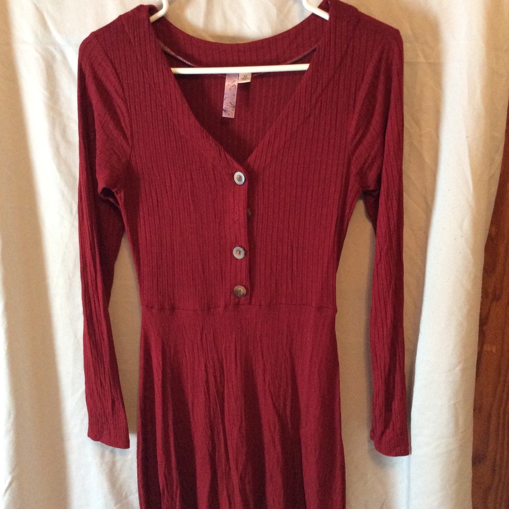 Alpha long sleeve dress